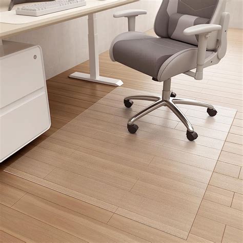 "Sinfinate Large Plastic Office Chair Mat for Hardwood Floor, 36"" x 48 ...