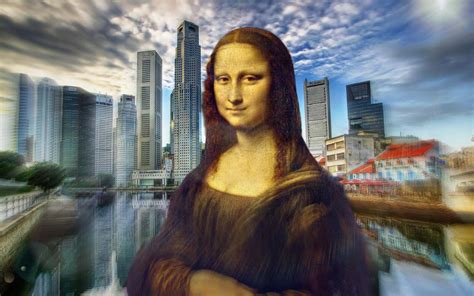 Download The Mysterious Mona Lisa | Wallpapers.com