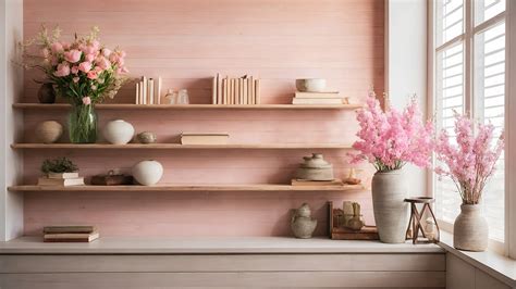 Virtual Background Pink Spring Bookshelf for Zoom Meetings, Home Office Background for Online ... - maximum capacity of zoom meeting
