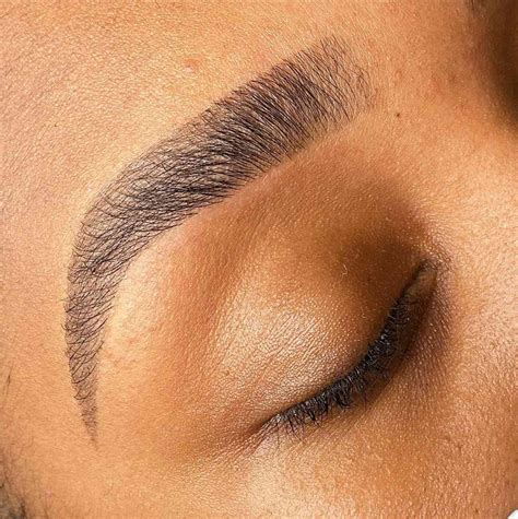 Eyebrow Tinting Before And After