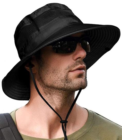 Sun Hat for Men, Fishing Hat for Men, Summer Breathable Mesh Bucket ...