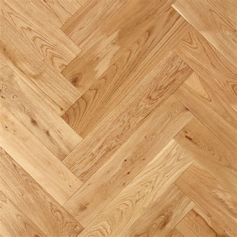 Riga White Oak Herringbone 5/8 in. T x 4 5/8 in. W Light Natural Solid ...