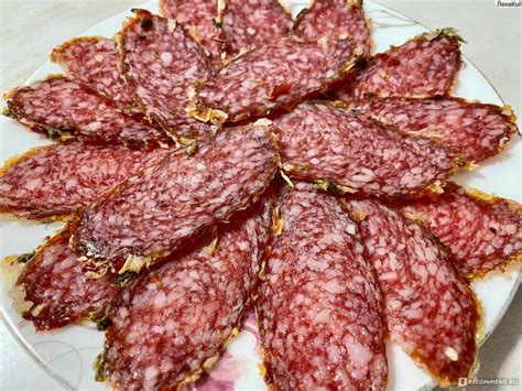 Колбаса сырокопченая Царицыно Дворянская полусухая в специях - «Вкусная ...