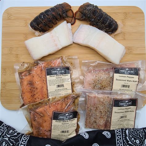 Gift Box – Seafood Supreme – Online Order Form – Country Village Meats