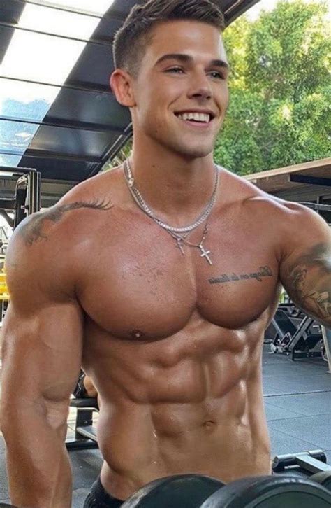 Handsome Bodybuilder Sexy Muscle Jock Hunk Hot Buff Alpha Male Man 4x6 ...