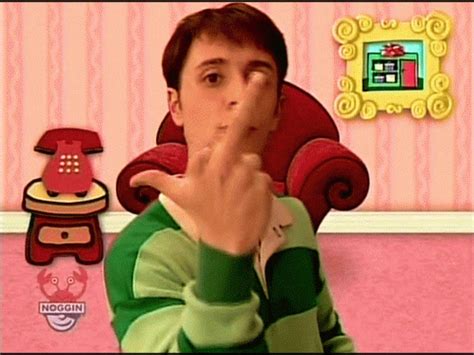 Blue's Clues middle finger Meme 生成器
