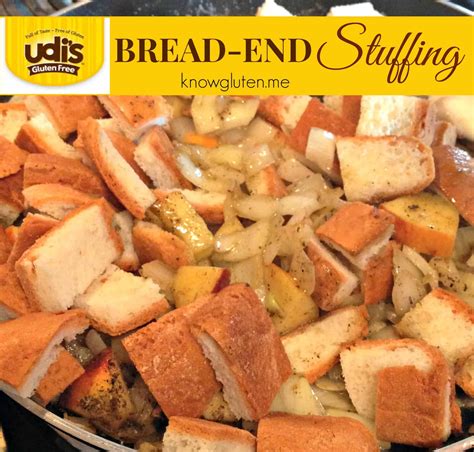 Udi's Gluten Free Bread-End Stuffing for Turkey - know gluten