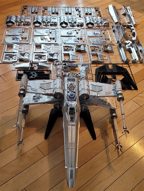 🚀 X-WING Model Kit STL files 228 parts・ STL File for ・Cults