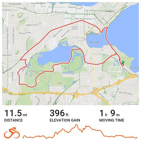 Madison WI streets and trails (w/ Cindy) - A bike ride in Madison, WI