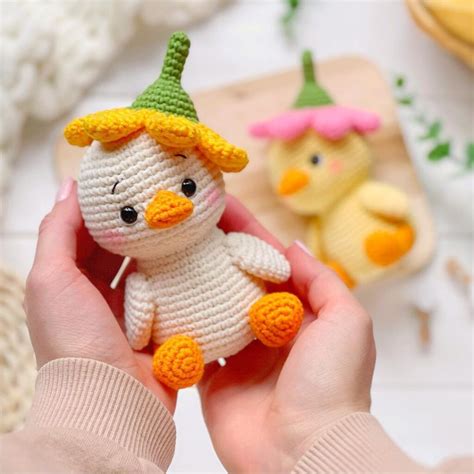 Cute Crochet Duck Amigurumi Free Pattern – Amigurumi