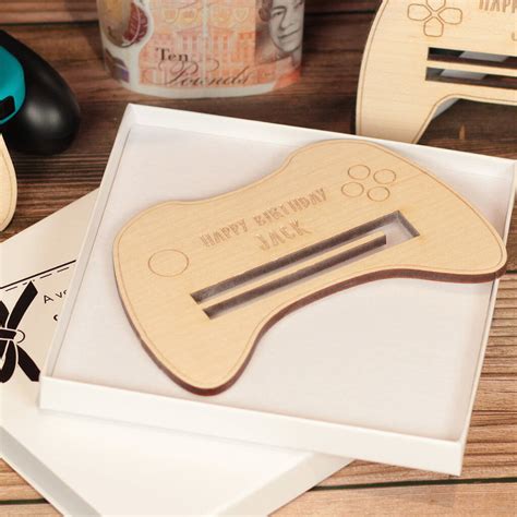 Video Games Controller Birthday Money Holder Gift Card By Love Lumi Ltd