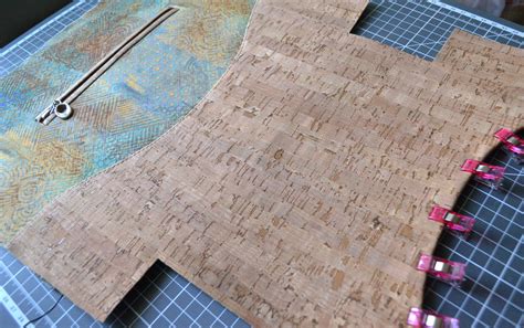 Лоскутная геометрия: Cork bag