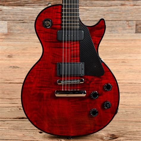 Gibson Les Paul Robot Dark Fire Bordeaux 2012 - Chicago Music Exchange