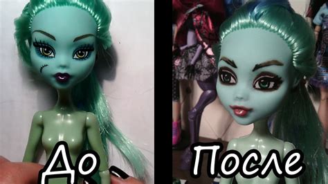 [Мастер-класс] Как перерисовать лицо подедльной кукле Monster High ...