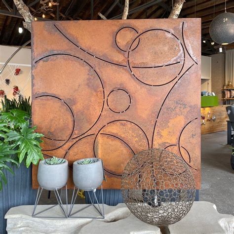 Circles Outdoor Wall Art | Creative Living