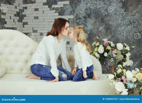 Tender Kiss Of Two Young Lesbian Royalty-Free Stock Photo ...