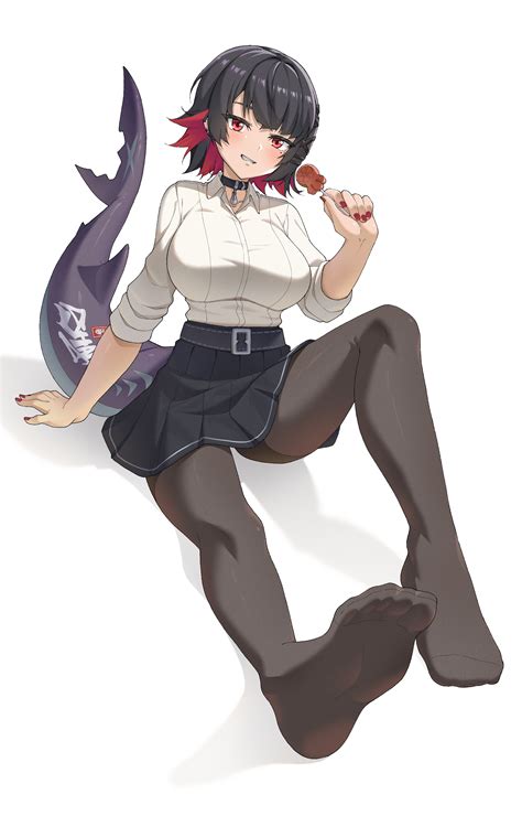 ellen joe (zenless zone zero) drawn by mzrz | Danbooru