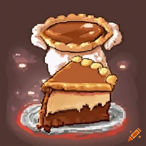 Delectable butterscotch cinnamon pie from undertale
