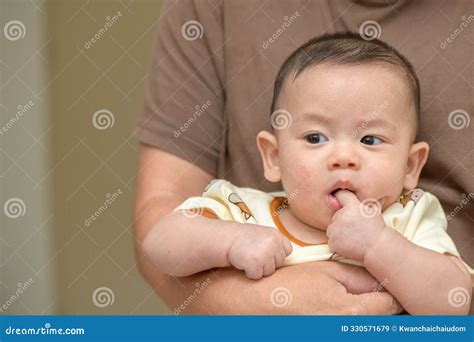 Thumbs or Fingers Sucking in Baby Newborn Habit for Calm and Relax ...