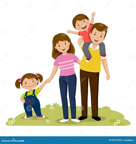 Happy Family Stock Illustrations – 448,301 Happy Family Stock ...