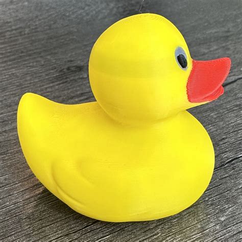 3D printer RUBBER DUCK MINIATURE KACHUR STL • made with Bambu Lab P1S・Cults