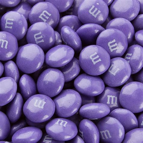 Purple M&M's Chocolate Candies • M&M's Chocolate Candies • M&M's ...