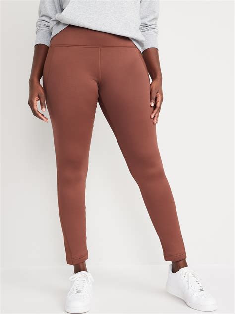 High-Waisted UltraCoze Fleece-Lined Leggings for Women | Old Navy