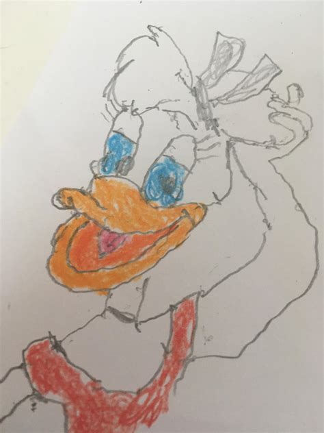 Daisy Duck COLORED by LW97 on DeviantArt