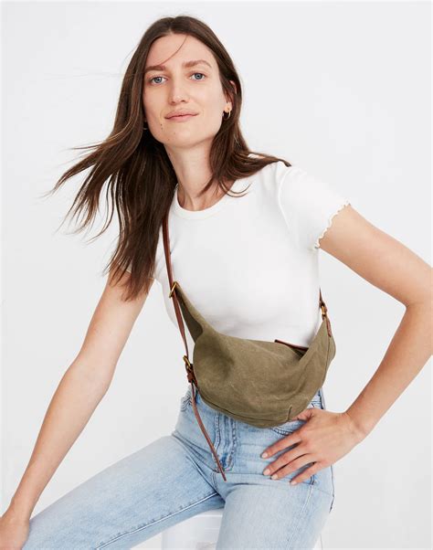 The Canvas Sling Bag | Madewell