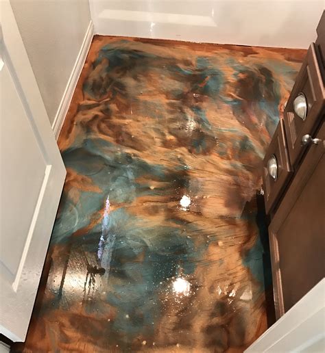 Epoxy Bathroom Floor Over Wood at Alexis Matthews blog