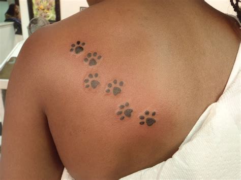 20 Amazing Paw Print Tattoos With Deep Connection - TattoosWin ...
