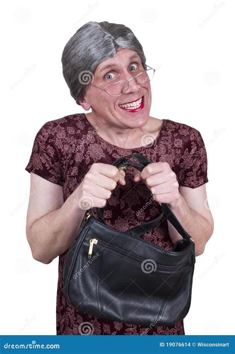 Funny Ugly Grandma, Granny, Or Shy Maiden Aunt Royalty-Free Stock Image | CartoonDealer.com ...