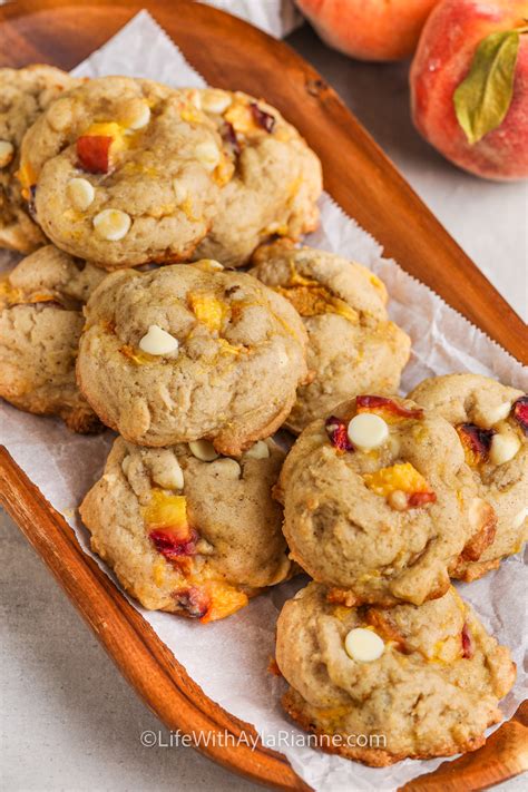 Peach Cobbler Cookies