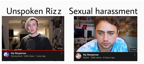 Unspoken Rizz vs sexual harassment : r/pyrocynical