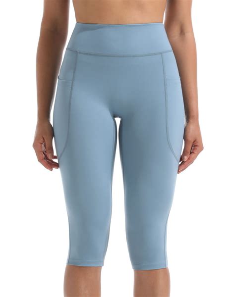 NELEUS Yoga Capris Leggings, High Waist Tummy Control, Size S, Black ...