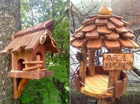 Кормушка своими руками - советы как сделать оригинальную кормушку для птиц