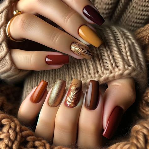 fall nail designs | Stylish nails, Nail colors, Gel nails