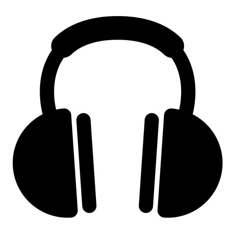 Headphones With Music Clip Art PNG