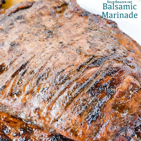 Steak Marinade Balsamic Honey at Tyson Bathurst blog