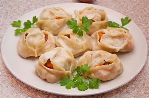 Сочные манты с тыквой и салом, рецепт с фото — Вкусо.ру