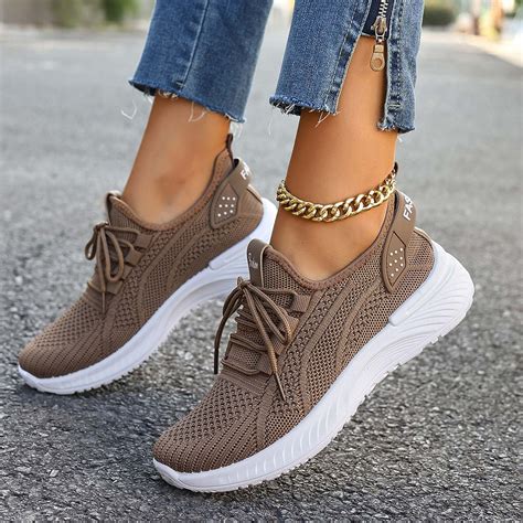 Obersheen Women's Walking Shoes Lightweight Breathable Mesh Casual ...