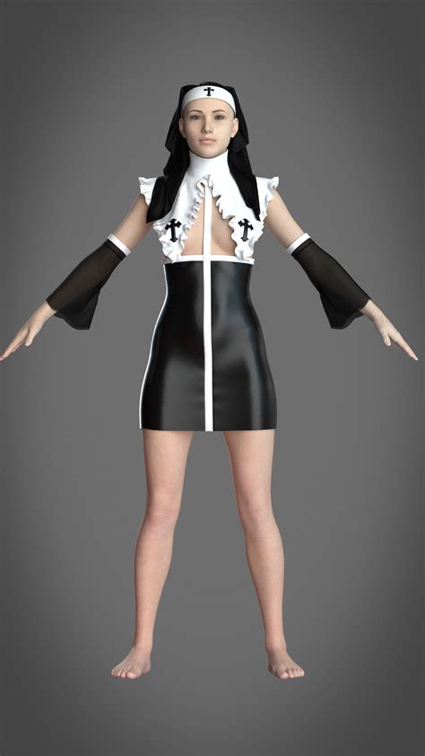 Slutty Nun Costume