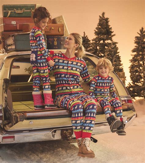 Blue Fair Isle Family Onesies | Little Blue House Canada