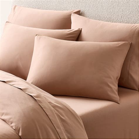 Classic Organic Cotton Sateen 520 Thread Count Dark Taupe Full/Queen ...