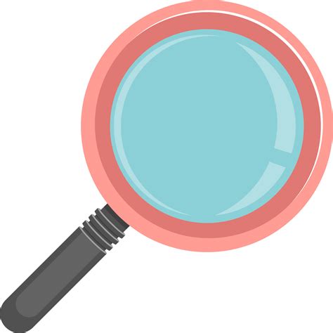 Magnifying glass clipart design illustration 9399532 PNG