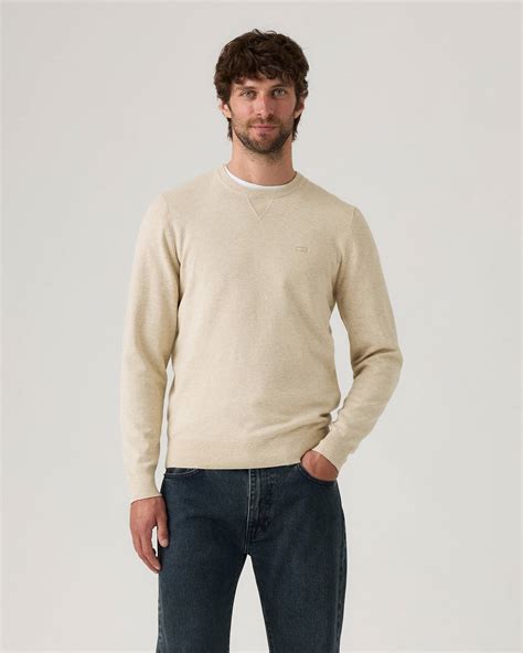 Lightweight Housemark Sweater - Neutral | Levi's® DE