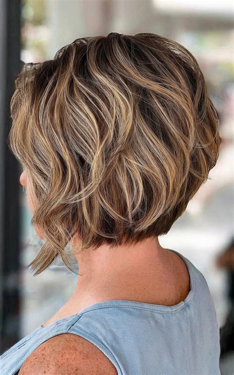 Stacked Bob Bob Short Wedding Hair : Choppy Piece Y Blonde Bob ...