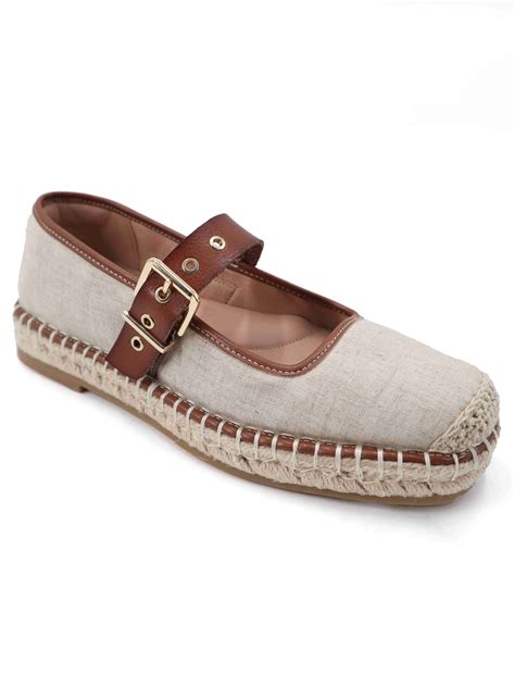 Time and Tru Women’s Mary Jane Espadrille Flats - Walmart.com
