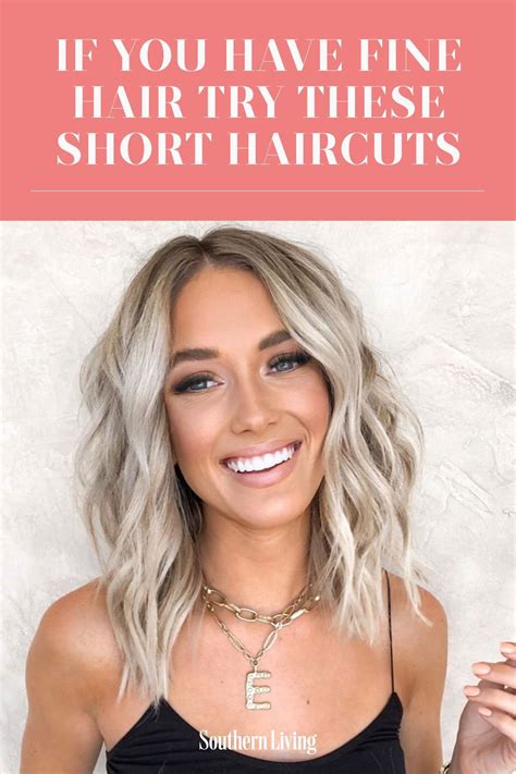 30 Flattering Short Hairstyles If You Have Fine Hair | Hairstyles for ...