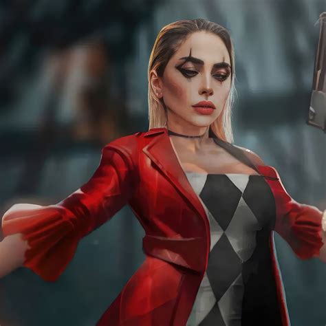 2048x2048 Lady Gaga As Harley Quinn In Joker 2 Ipad Air ,HD 4k ...